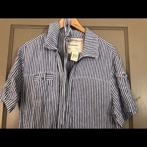 Contonnier 100% Linen Jumpsuit w/ Belt